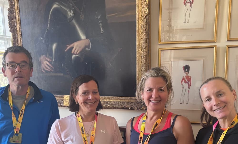 Quintet of runners make capital gains for charity